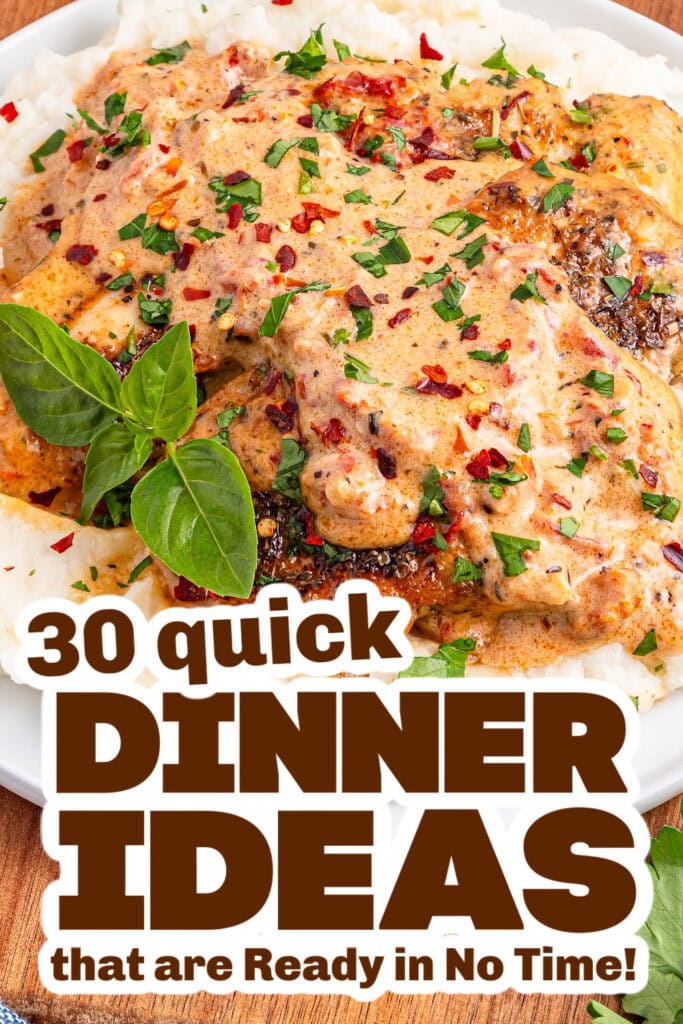 quick dinner ideas - Creamy Garlic Marry Me Chicken copy
