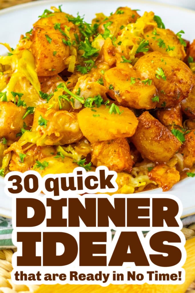 quick dinner ideas -Sheet Pan Mississippi Chicken and Potatoes copy