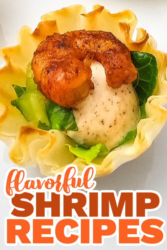 shrimp recipes - Chili Lime Shrimp in Phyllo Cups