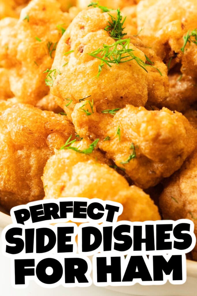 side dishes for ham - Crispy Cauliflower Bites