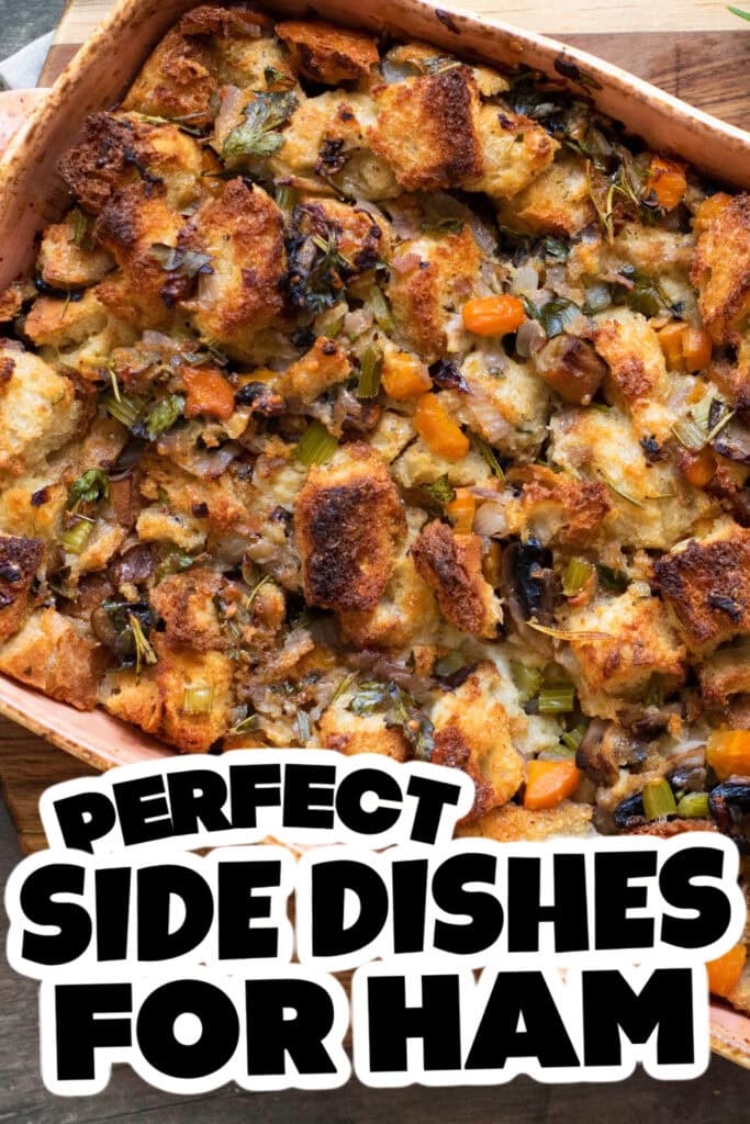 side dishes for ham - Crockpot Creamy and Cheesy Potatoes