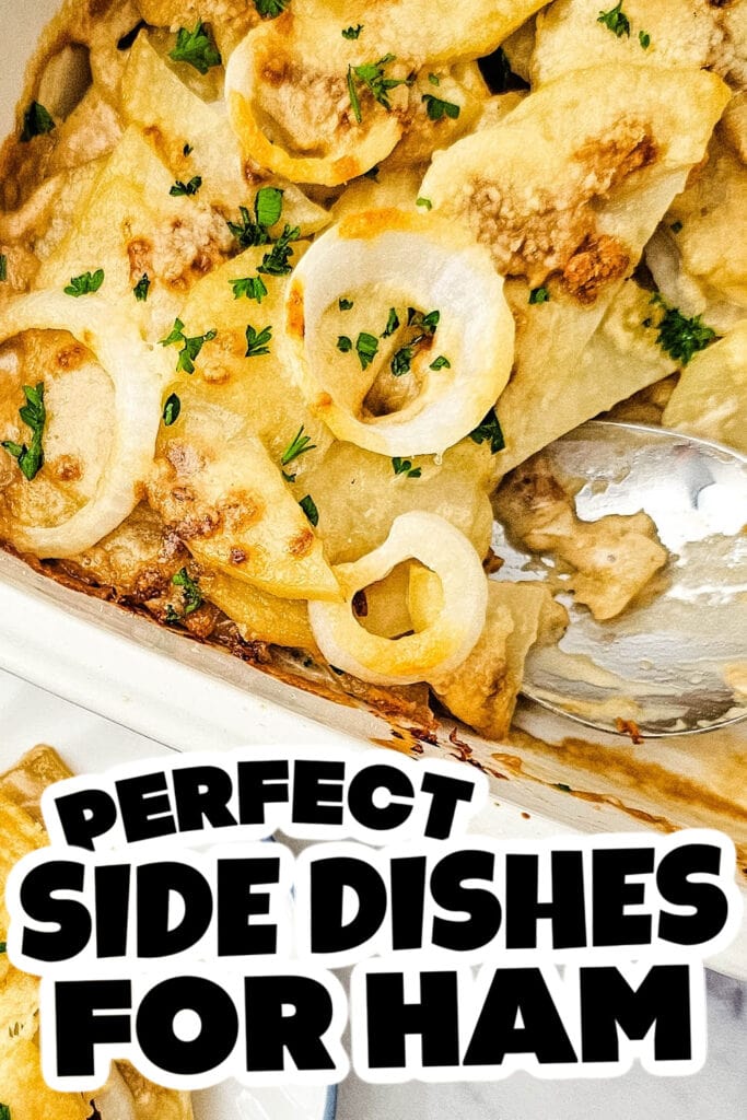 side dishes for ham - French Onion Potato Bake