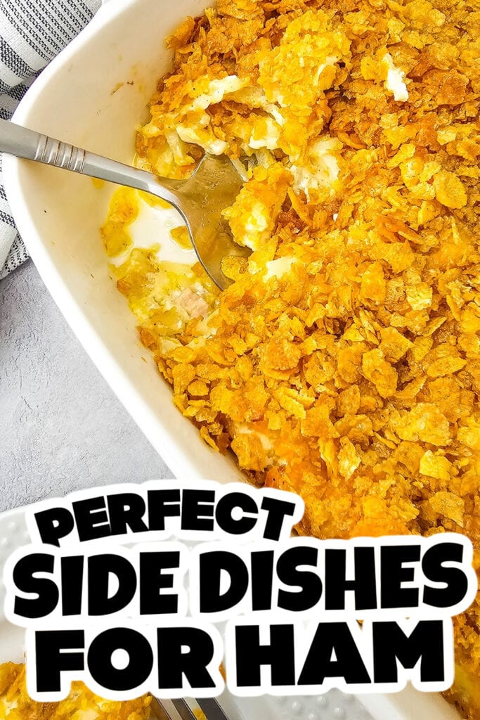 side dishes for ham - Golden and Cheesy Party Potatoes