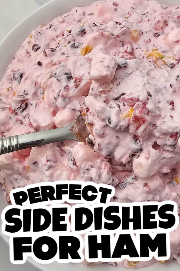 side dishes for ham - Millionaire Cranberry Salad
