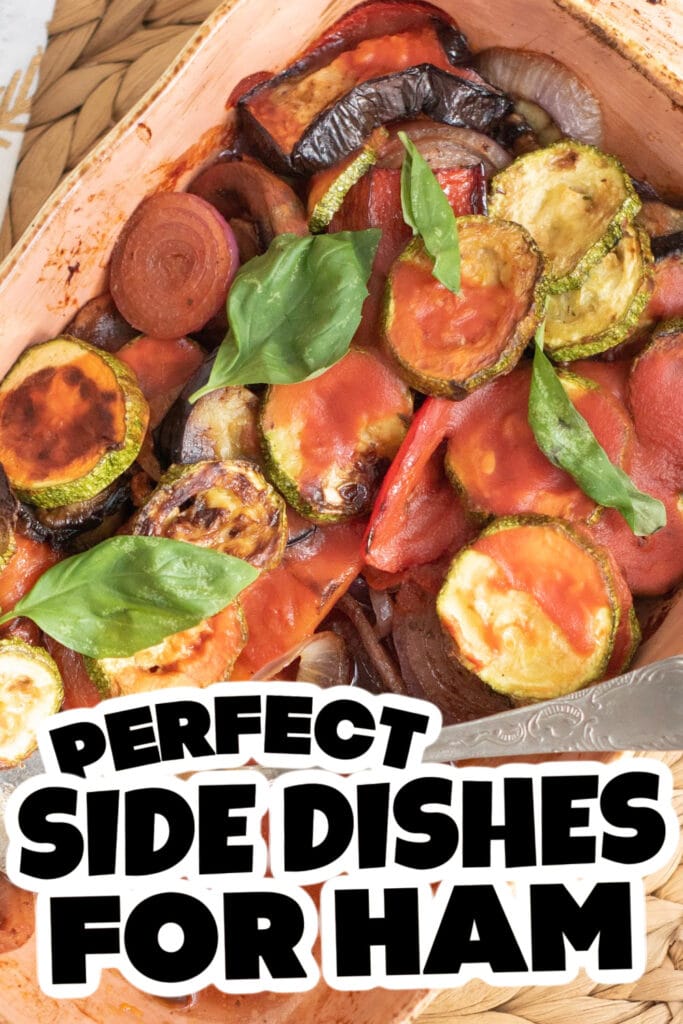 side dishes for ham - Oven-Baked Ratatouille Casserole 