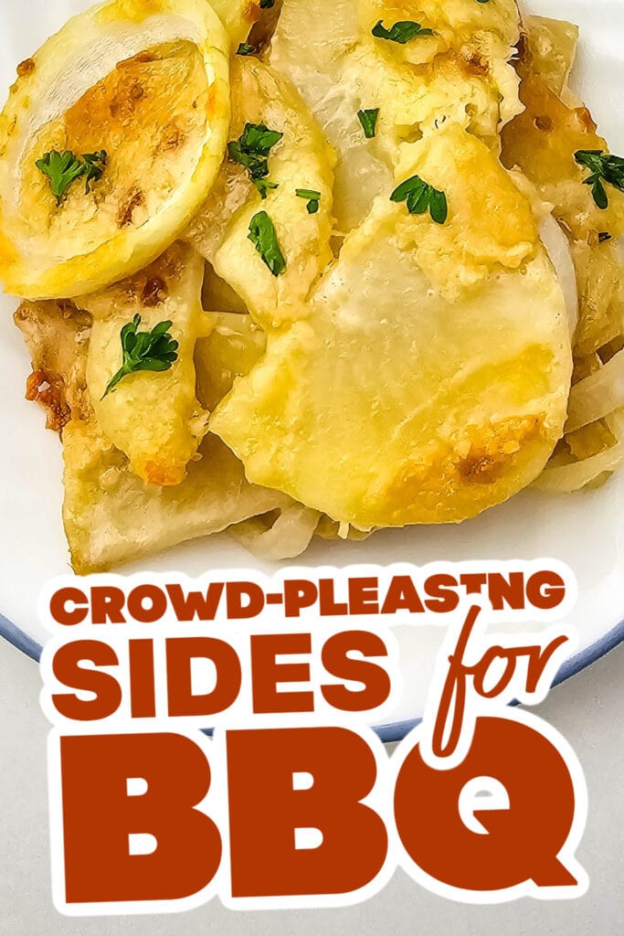 sides for BBQ - French Onion Potato Bake