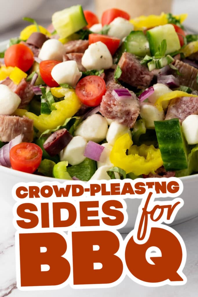 sides for BBQ - Italian Chopped Salad