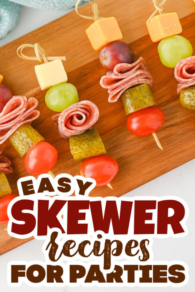 skewer recipes - Charcuterie Skewers copy