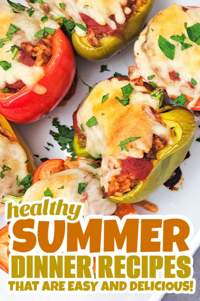 summer dinner recipes - Classic Stuffed Peppers