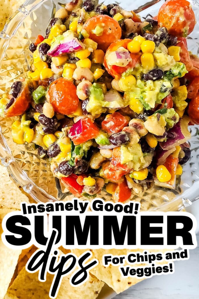 summer dips - Cowboy Caviar Dip copy