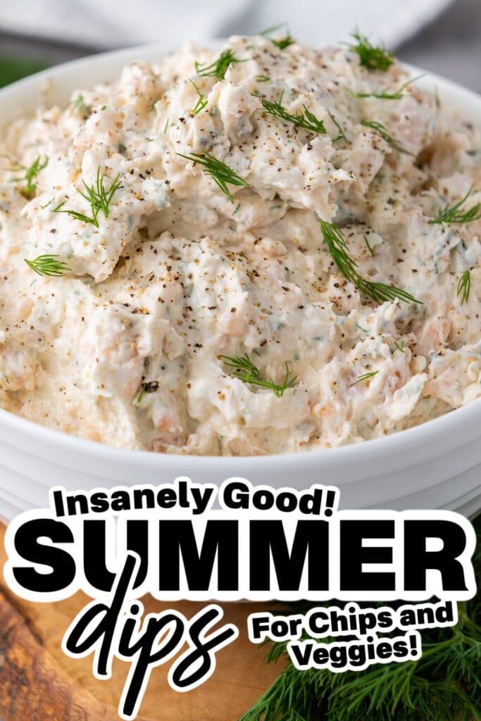 summer dips - Smoked Salmon Dip copy