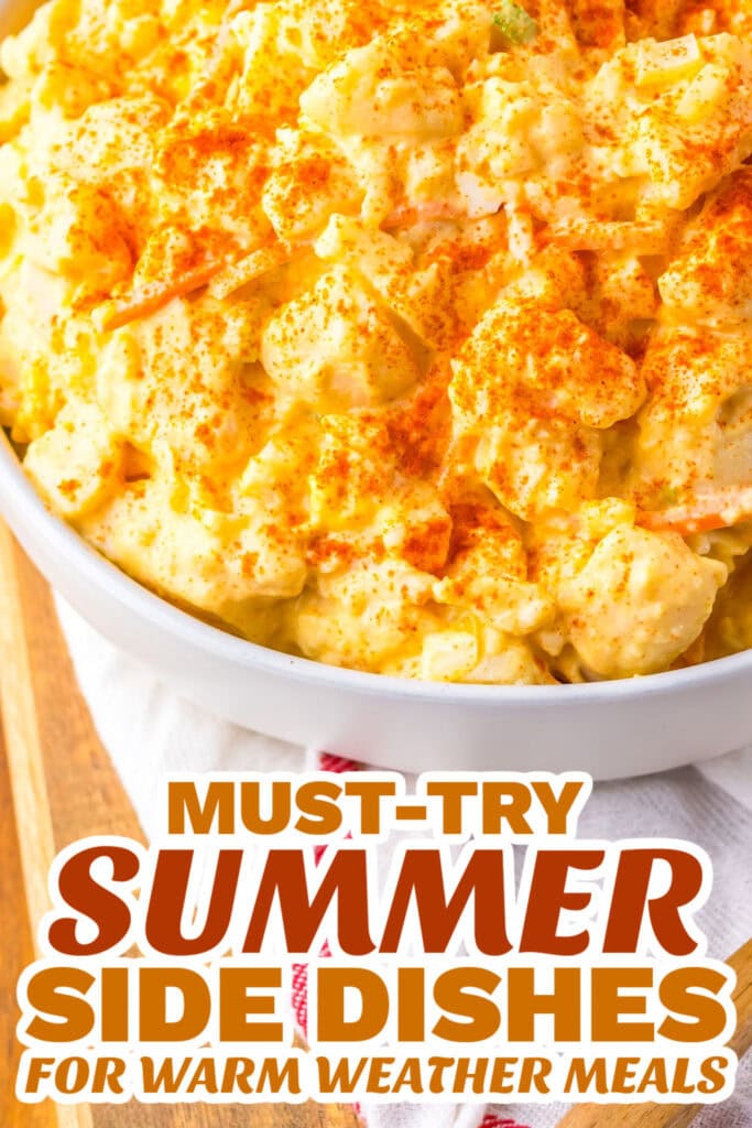 summer side dishes - Amish Potato Salad
