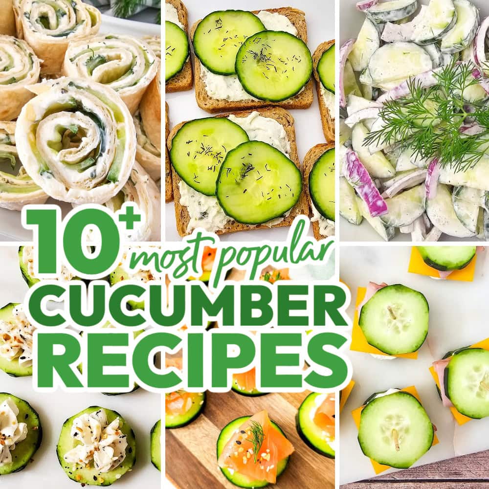 trending cucumber recipes featured image