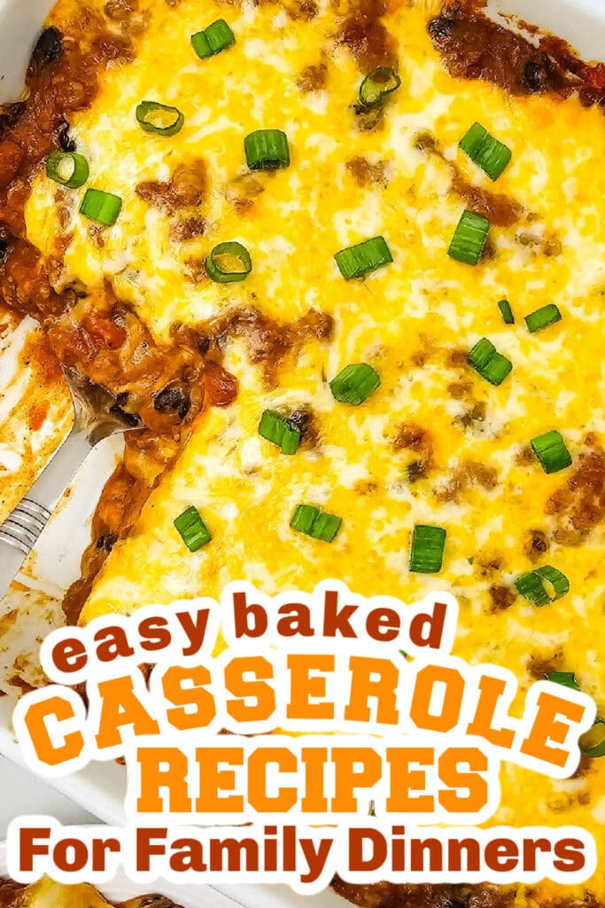 Casserole Recipes - Mexican Lasagna Tortilla Casserole
