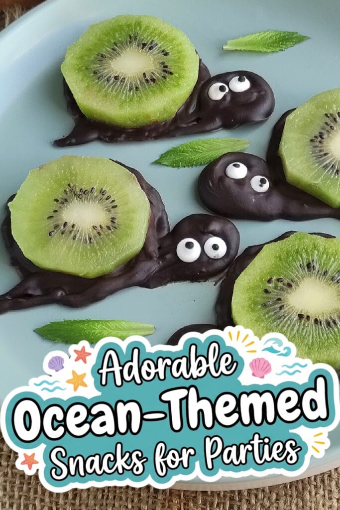 Ocean -Themed Snacks -Kiwi Turtles