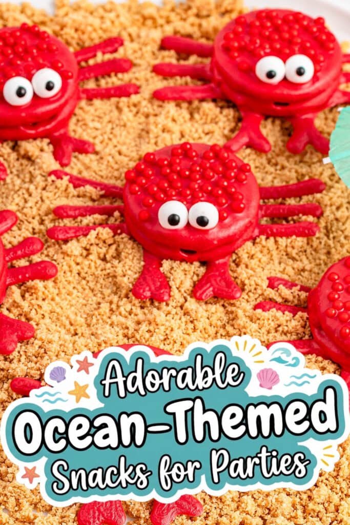 Ocean -Themed Snacks - Oreo Crabs