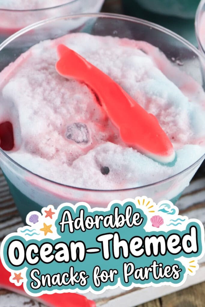Ocean -Themed Snacks -Shark Attack Slush