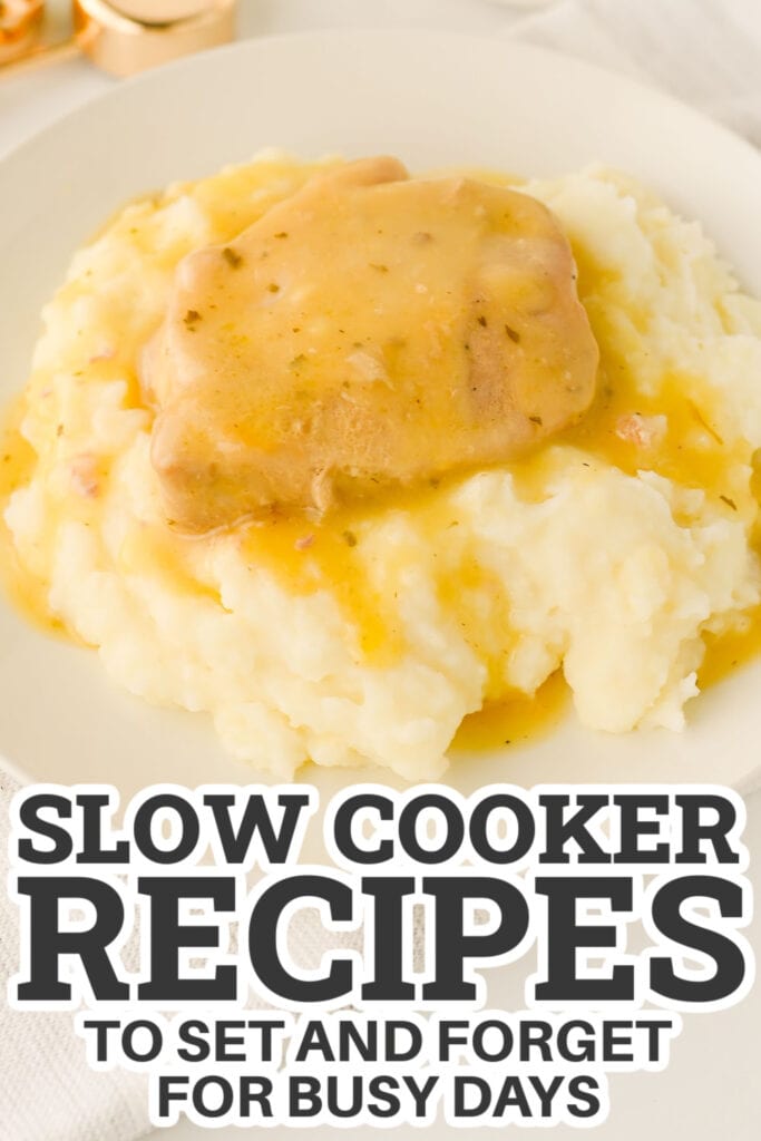 Slow Cooker Recipes-Crockpot Ranch Pork Chops