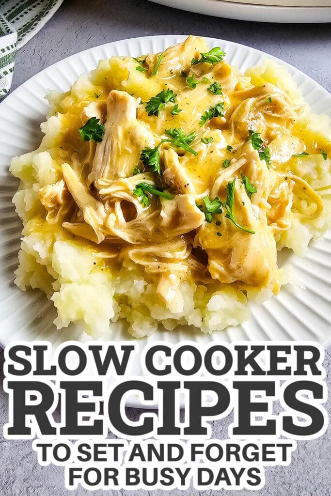 Slow Cooker Recipes-Slow Cooker Chicken and Gravy