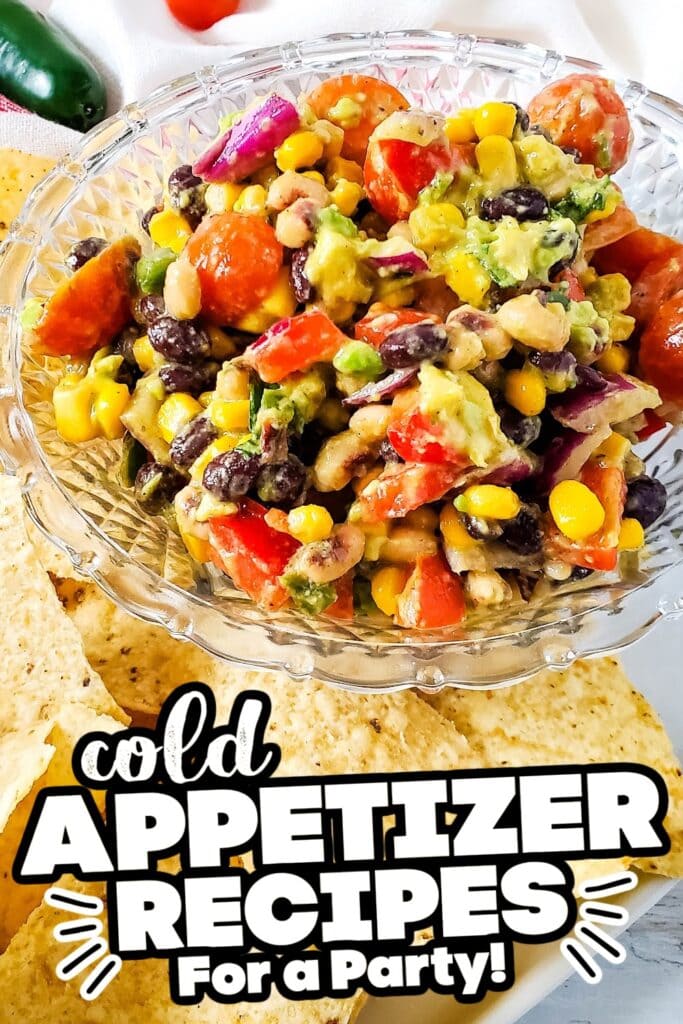 cold appetizer - Cowboy Caviar Dip
