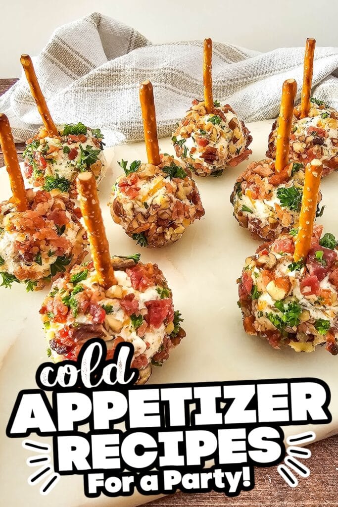 cold appetizer - Cracked Out Cheeseball Bites