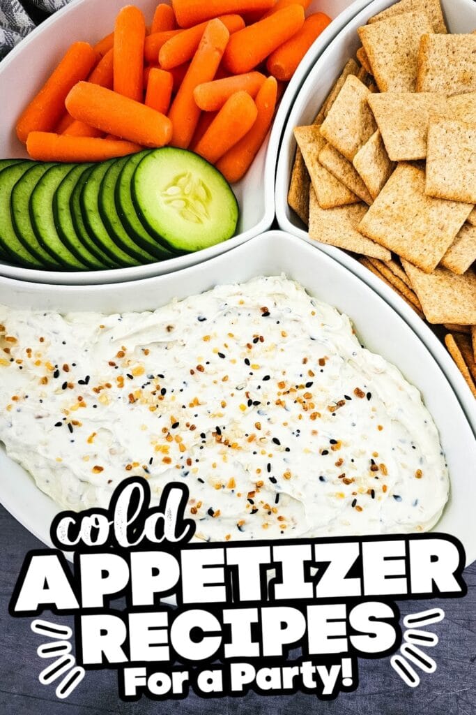 cold appetizer - Everything Bagel Dip