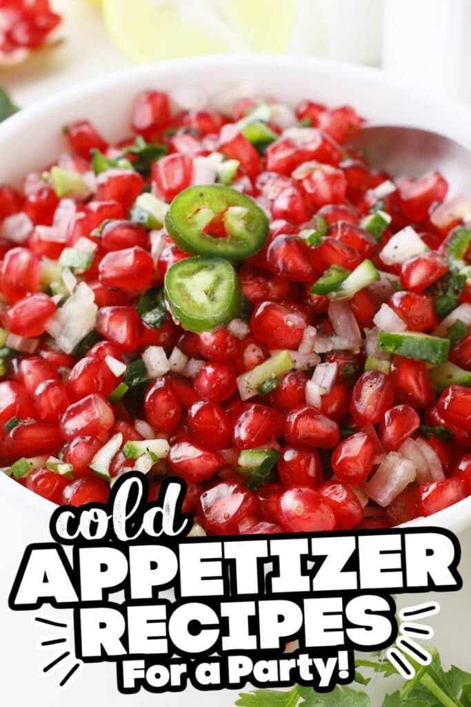 cold appetizer - Fresh Pomegranate Salsa