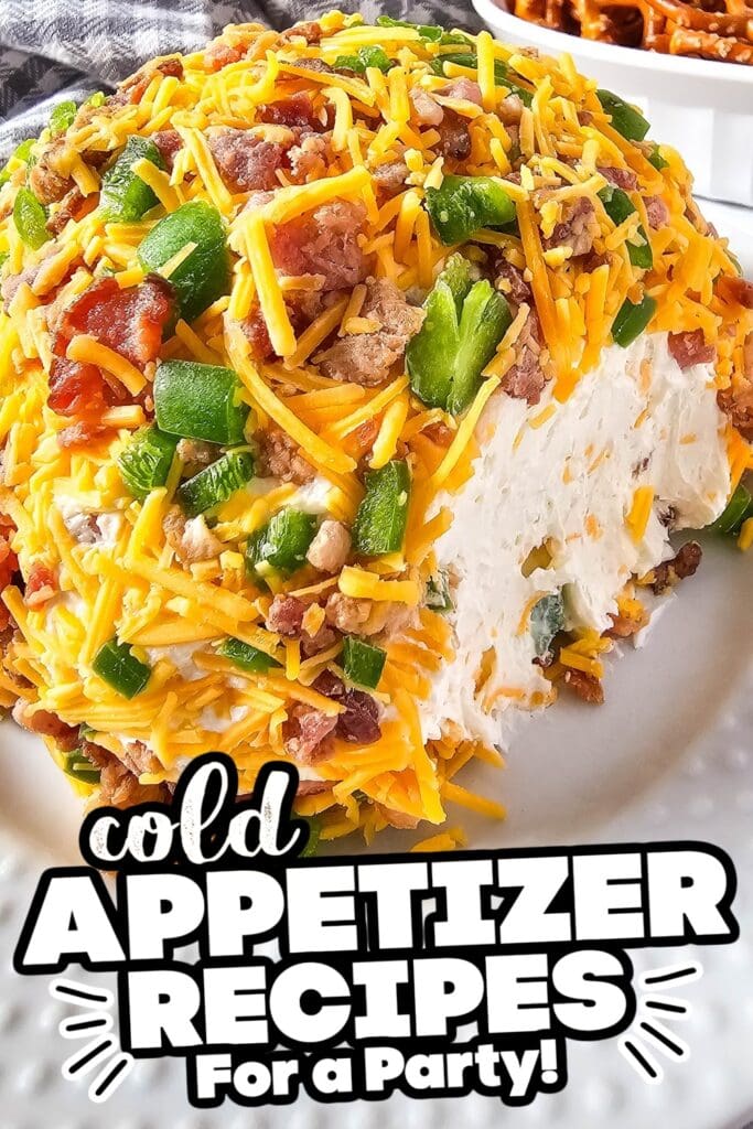 cold appetizer - Jalapeno Popper Cheeseball