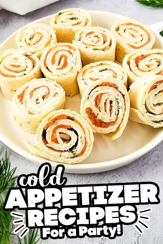 cold appetizer - Smoked Salmon Pinwheels