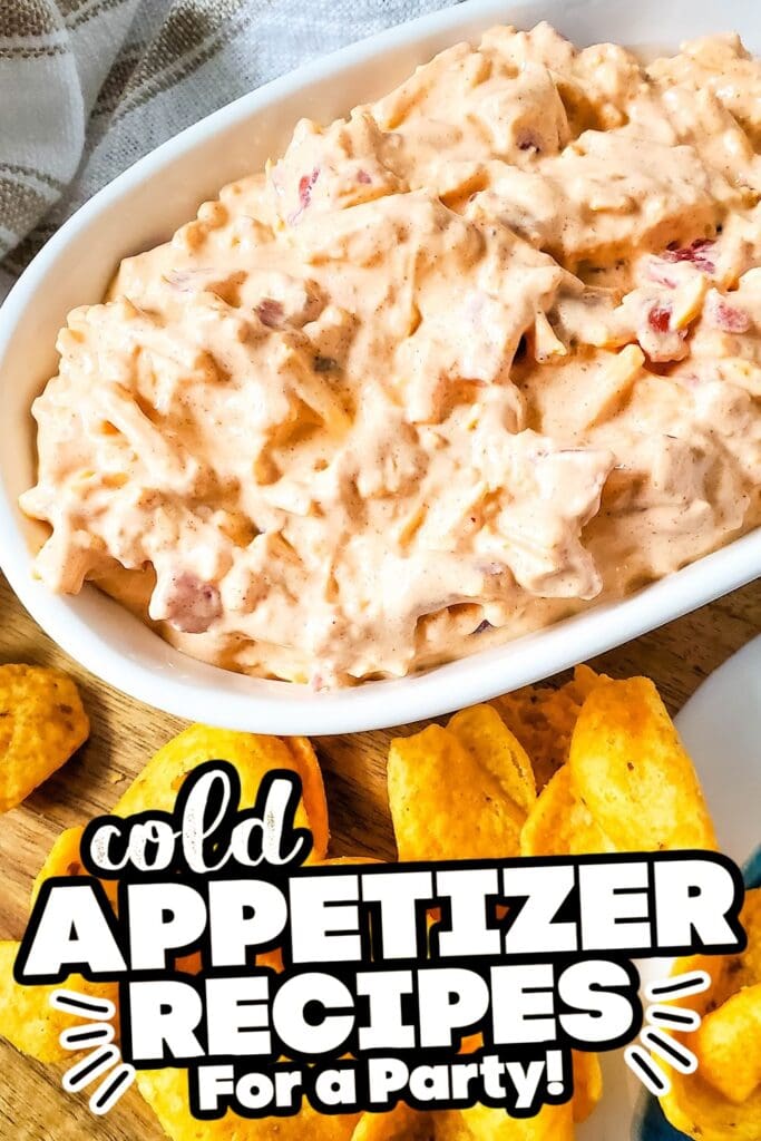 cold appetizer - Viral Tiktok Boat Dip