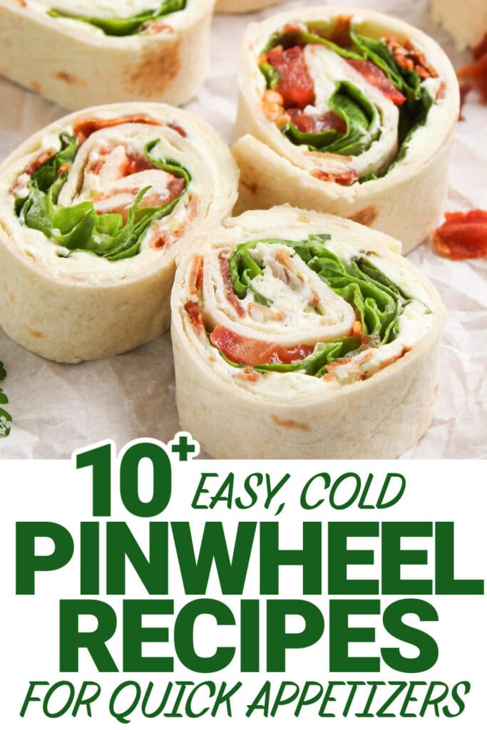 cold pinwheel appetizer - BLT Pinwheel Sandwiches copy