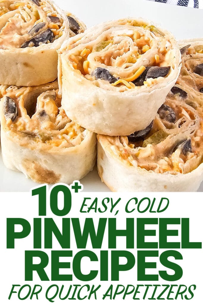 cold pinwheel appetizer - Cheesy Mexican Pinwheels copy
