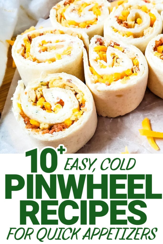 cold pinwheel appetizer - Crack Chicken Pinwheels copy