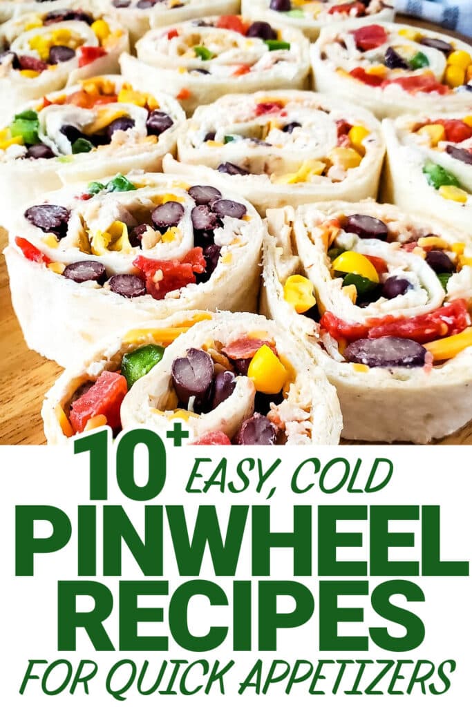 cold pinwheel appetizer - Southwest Chicken Pinwheels copy