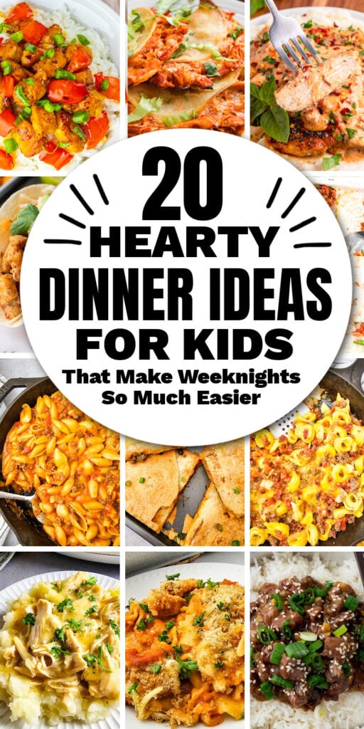 dinner recipes for kids