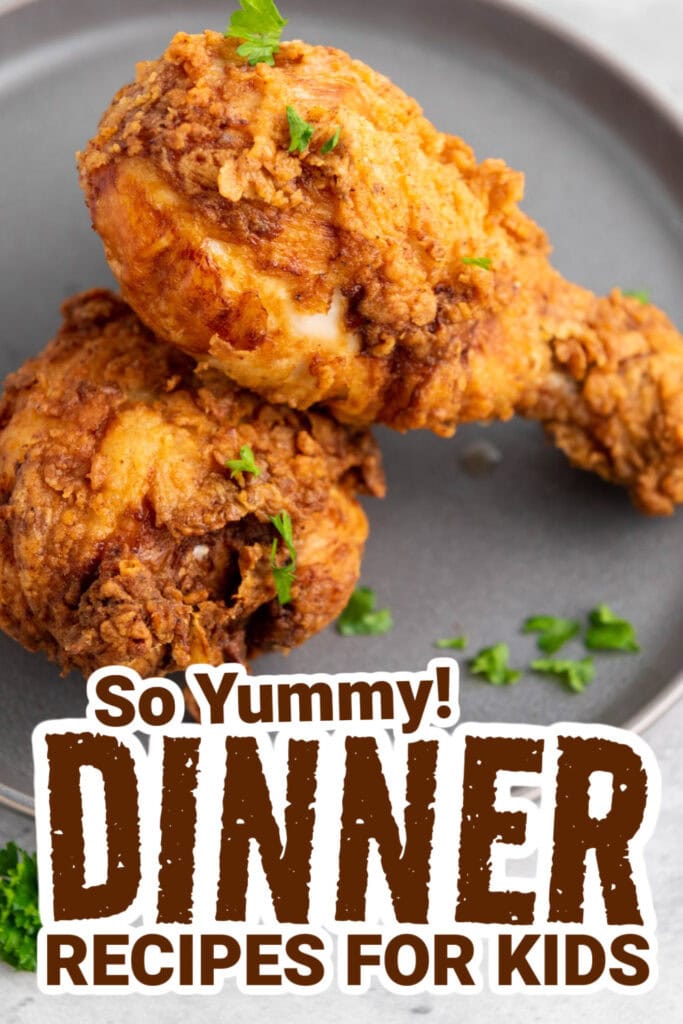 dinner recipes for kids - Buttermilk Fried Chicken copy