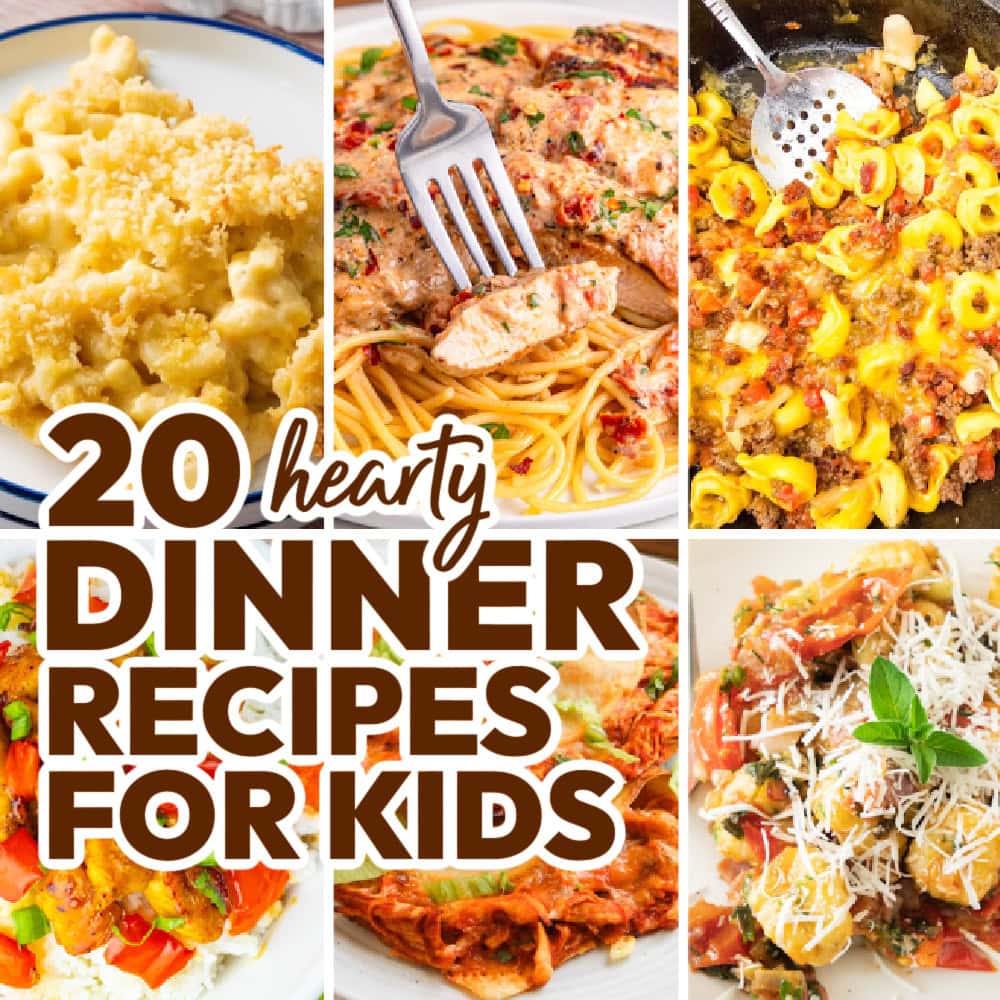 dinner recipes for kids featured image