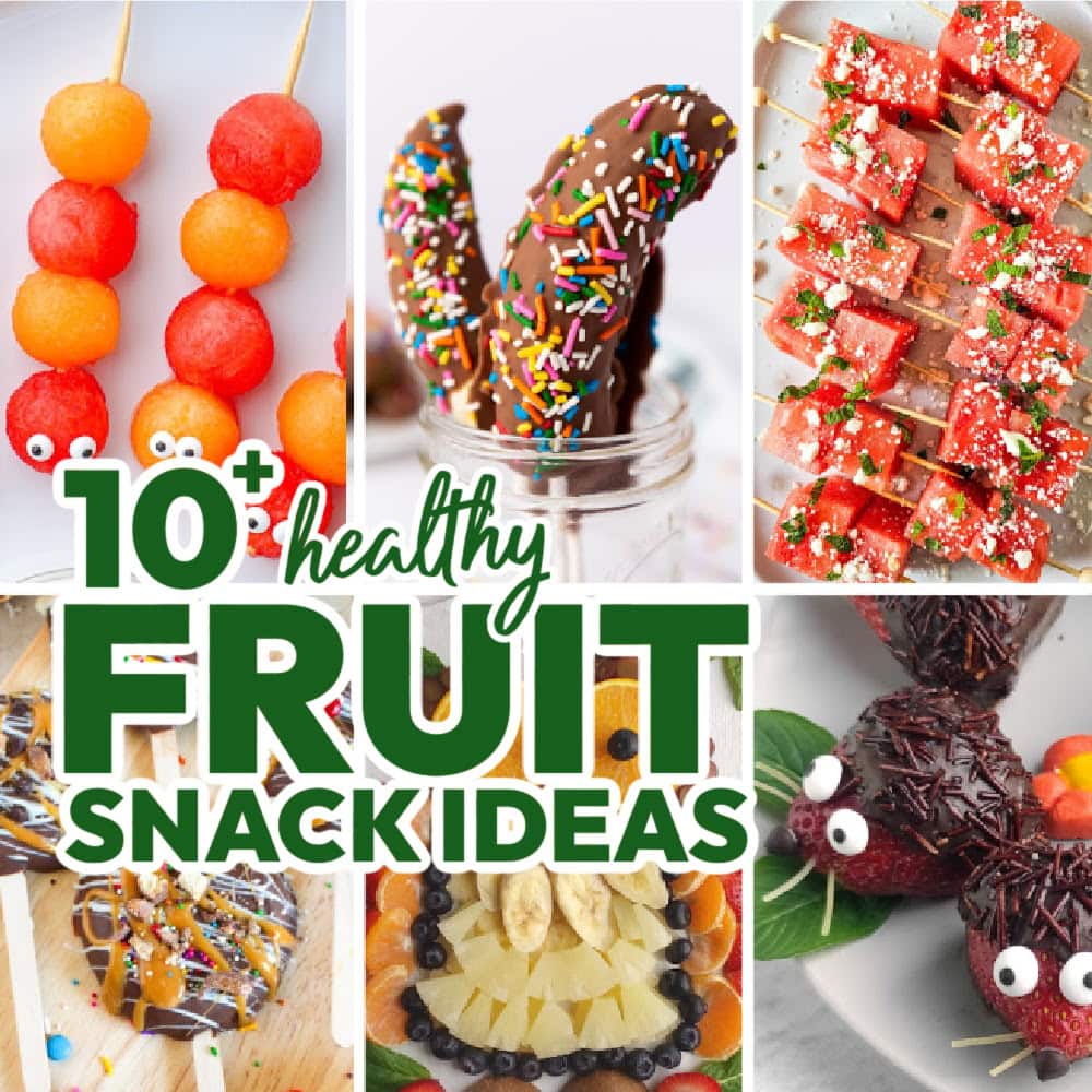 10+ Healthy Fruit Snacks for Kids and Adults