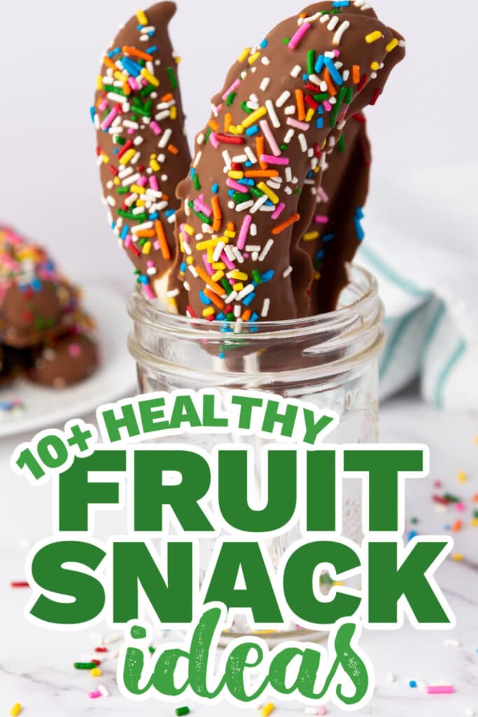 fruit snack ideas - Chocolate Banana Pops copy