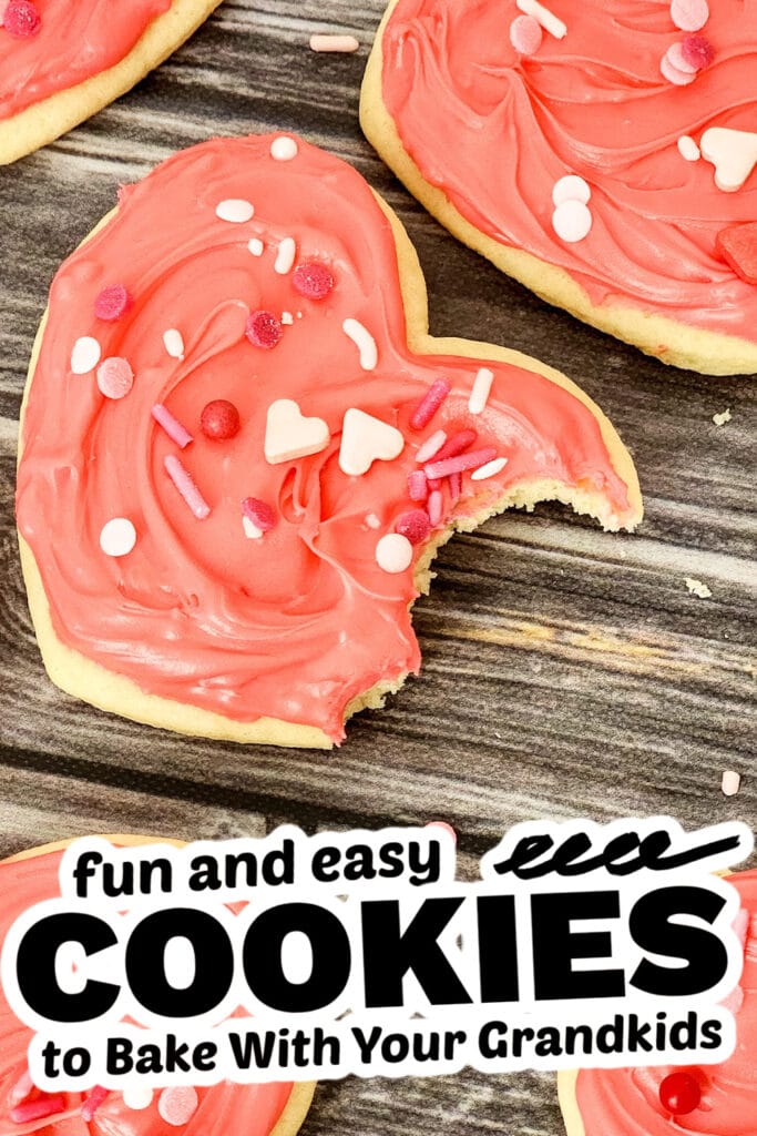 fun cookies for grandkids - Copycat Valentine’s Lofthouse Sugar Cookies 