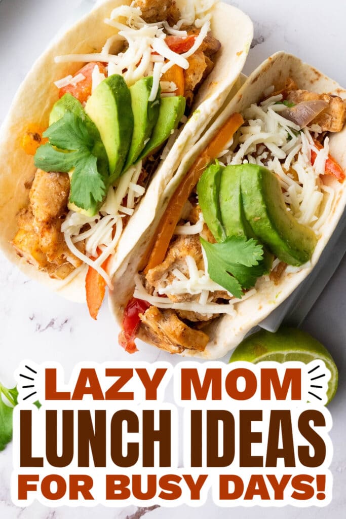 lazy mom dinner ideas - Sheet Pan Chicken Fajitas copy