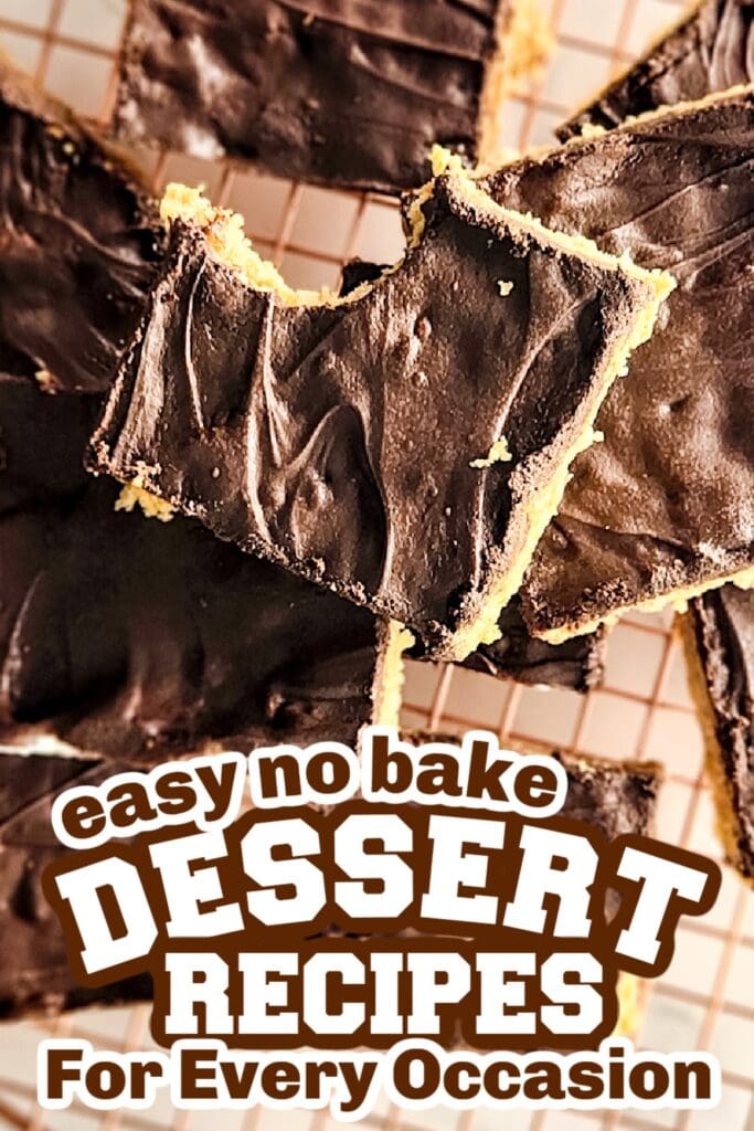 no bake desserts - Peanut Butter Rice Krispies