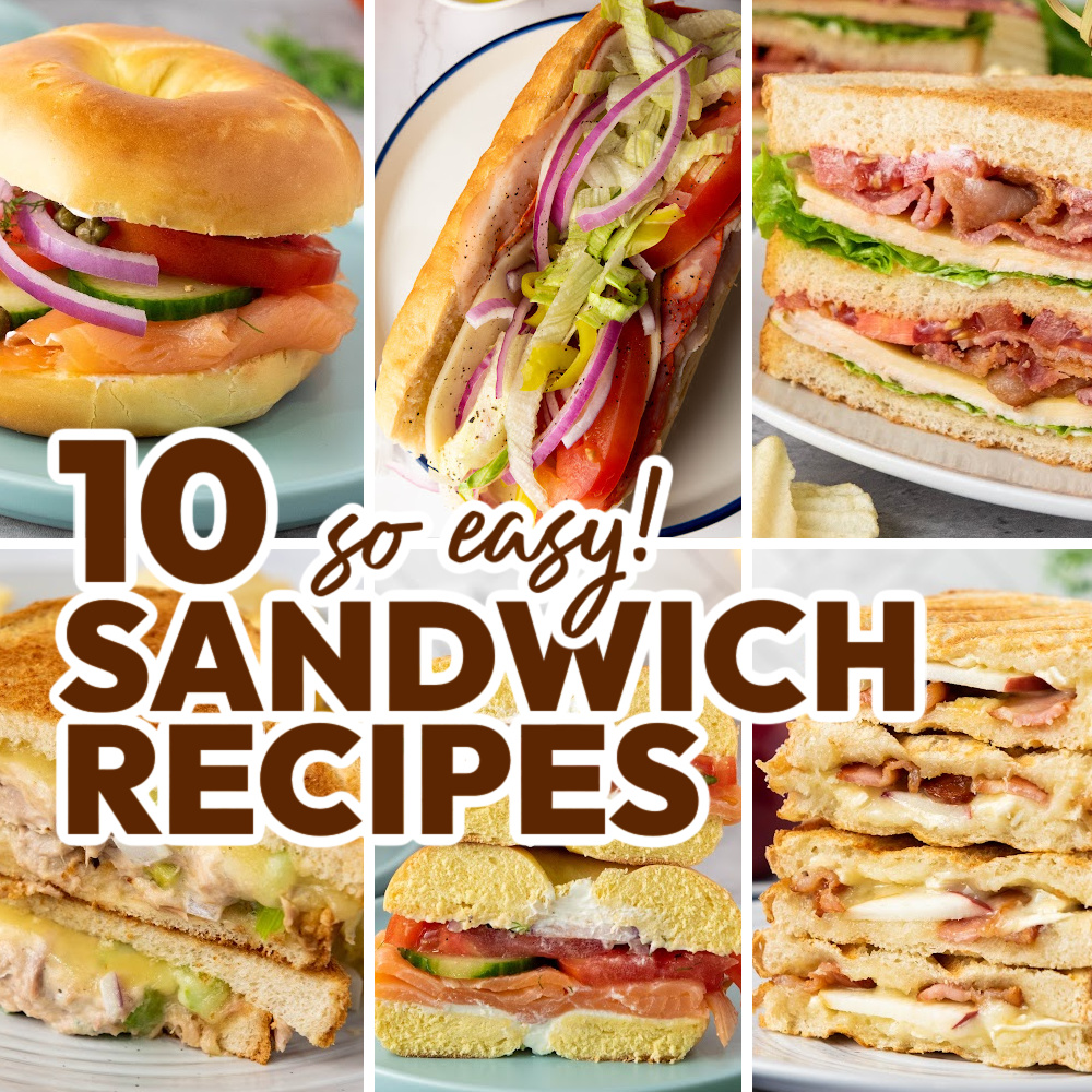 sandwich ideas featured image