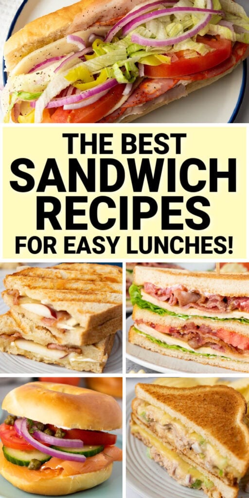 sandwich recipes