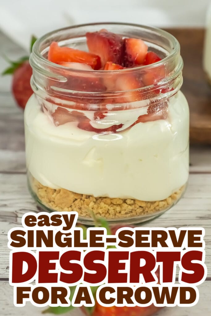 single serve dessert - Cheesecake Parfaits