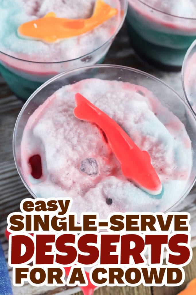 single serve dessert - Shark Attack Slush