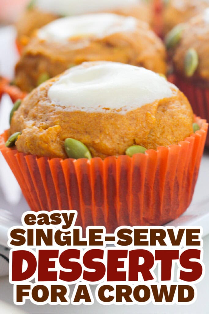 single serve dessert -Starbucks Pumpkin Muffins