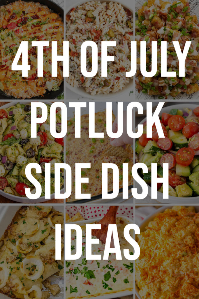 4th of July Potluck Side Dish pin