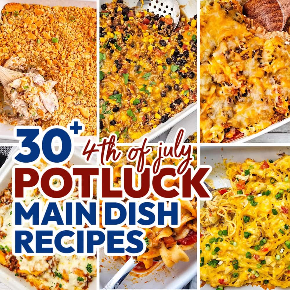 4th of july potluck food ideas featured image