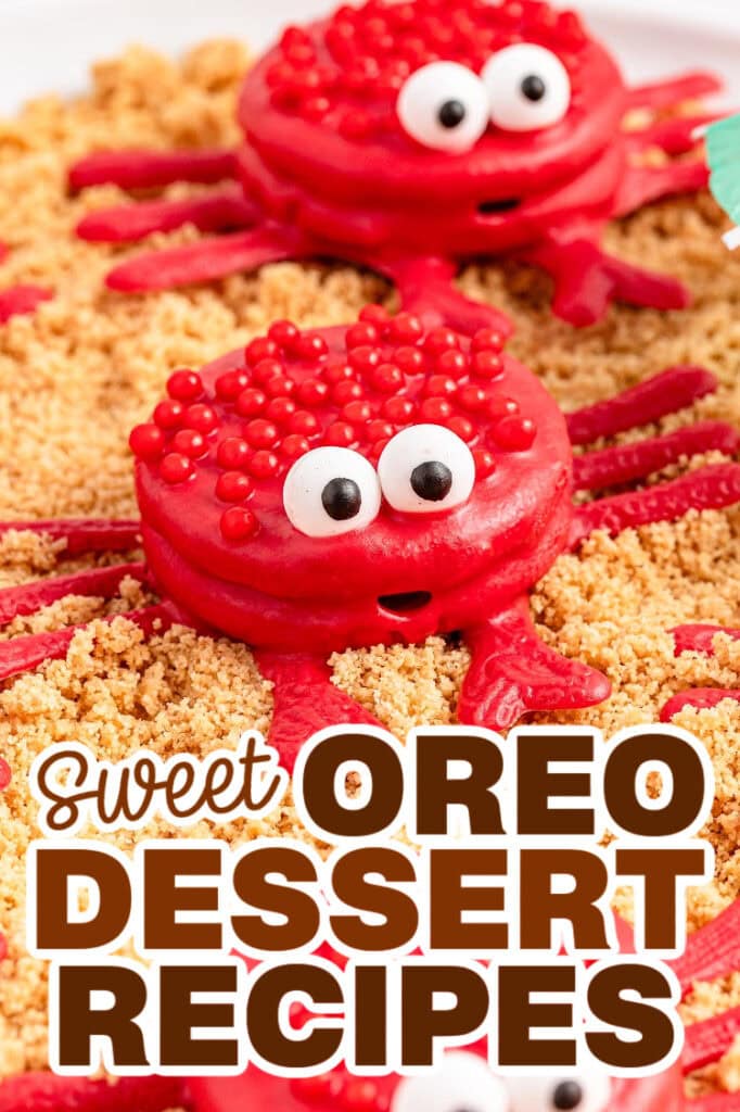 Oreo Dessert Recipes - Oreo Crabs
